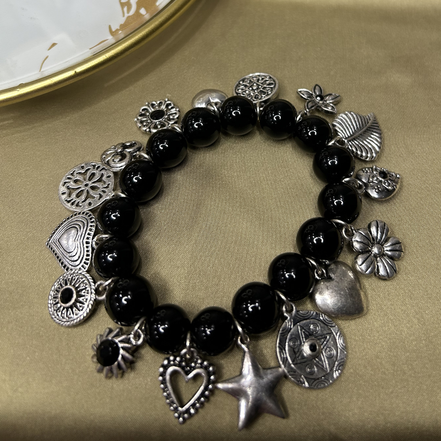 The Midnight Charm Bracelet