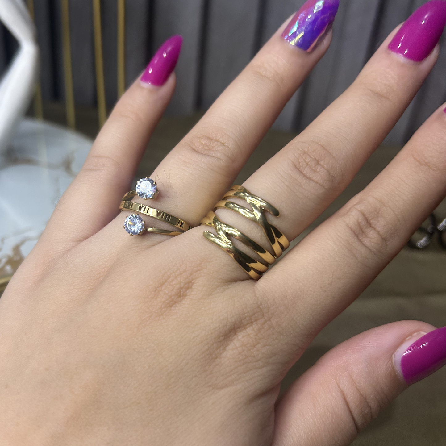 The Dynamic Duo Ring Set