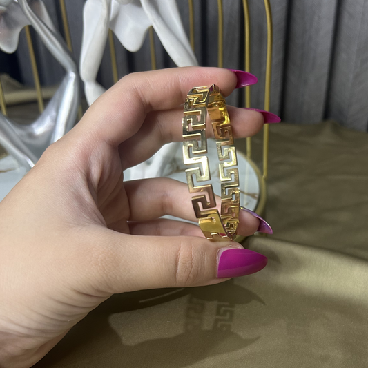 The Hellenic Grid Bracelet