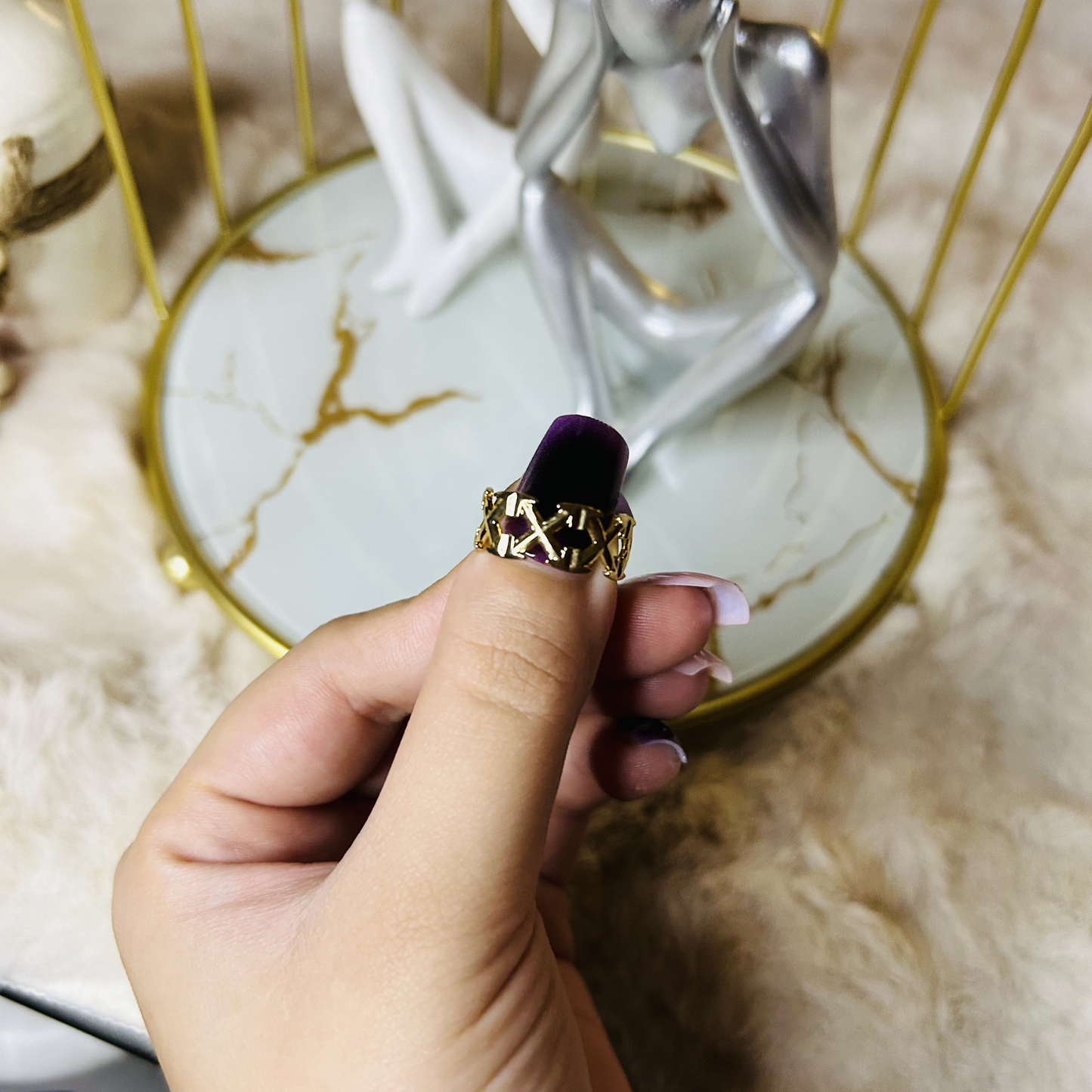 Sitara Geometric Ring