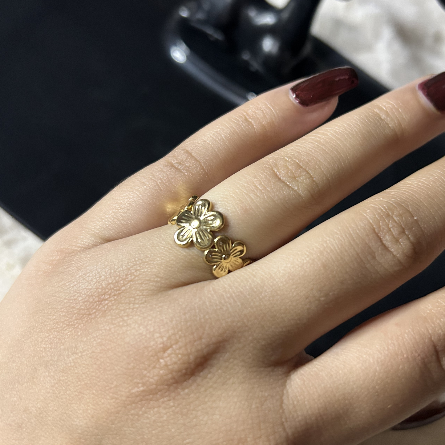 Eternal Daisy Meadow Ring