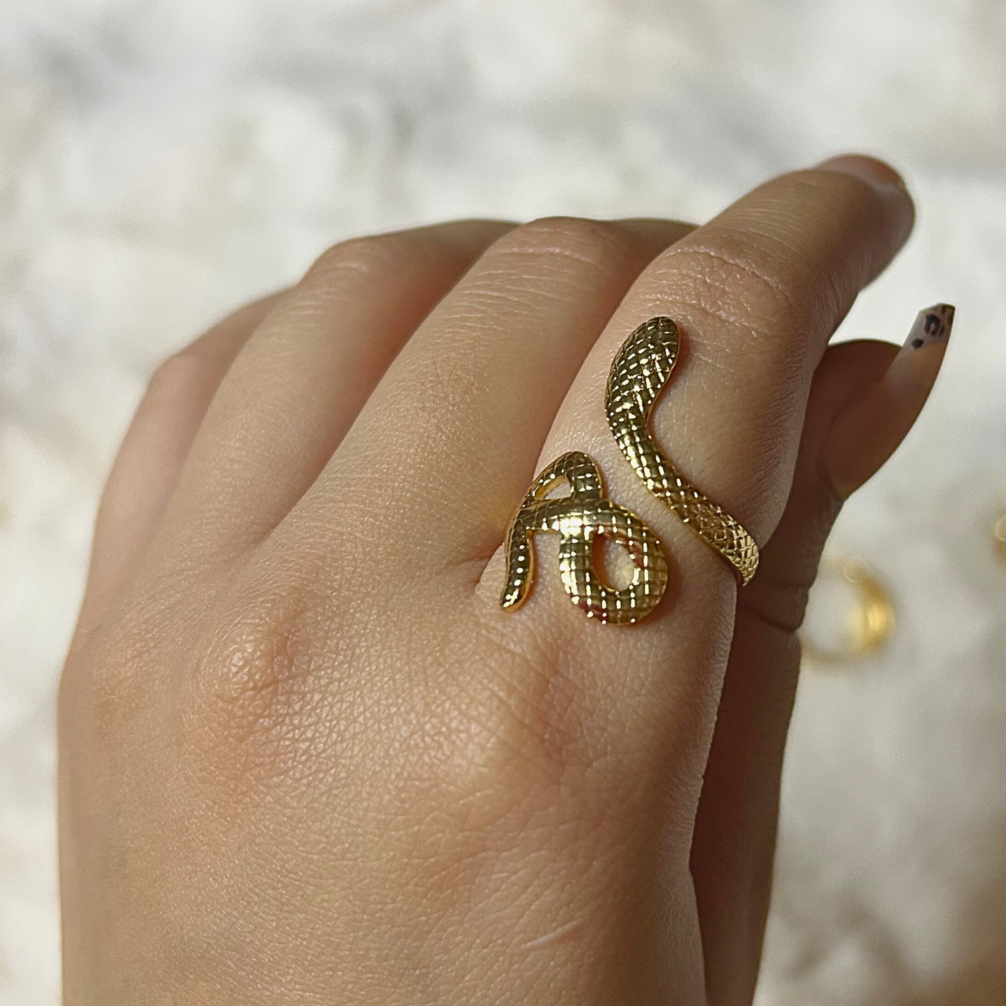 The Serpentine Wrap Ring