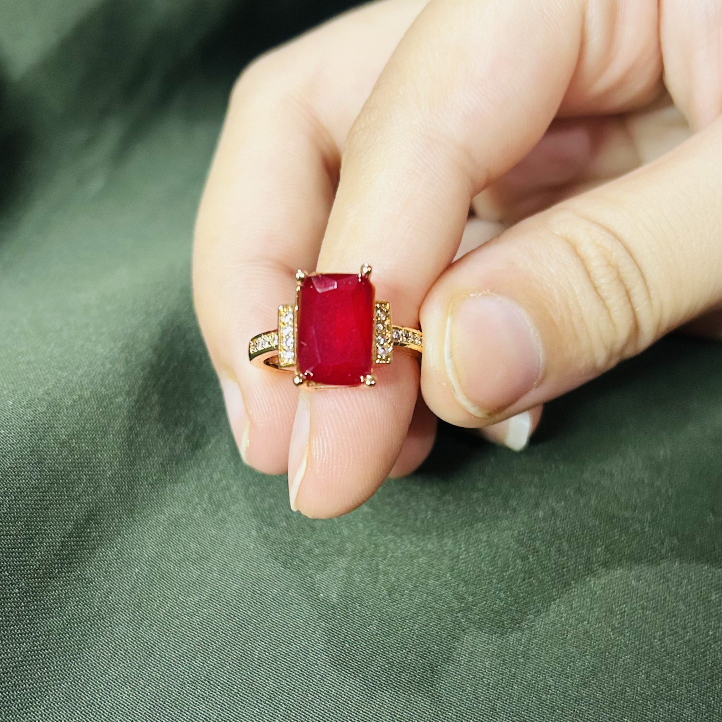 Emerald Cut Ring