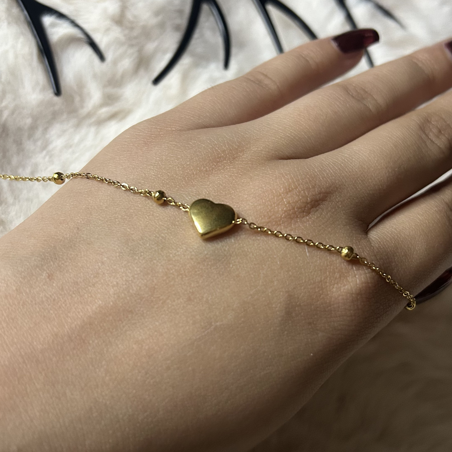 The "Adore" Petite Heart Bracelet