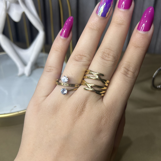 The Dynamic Duo Ring Set