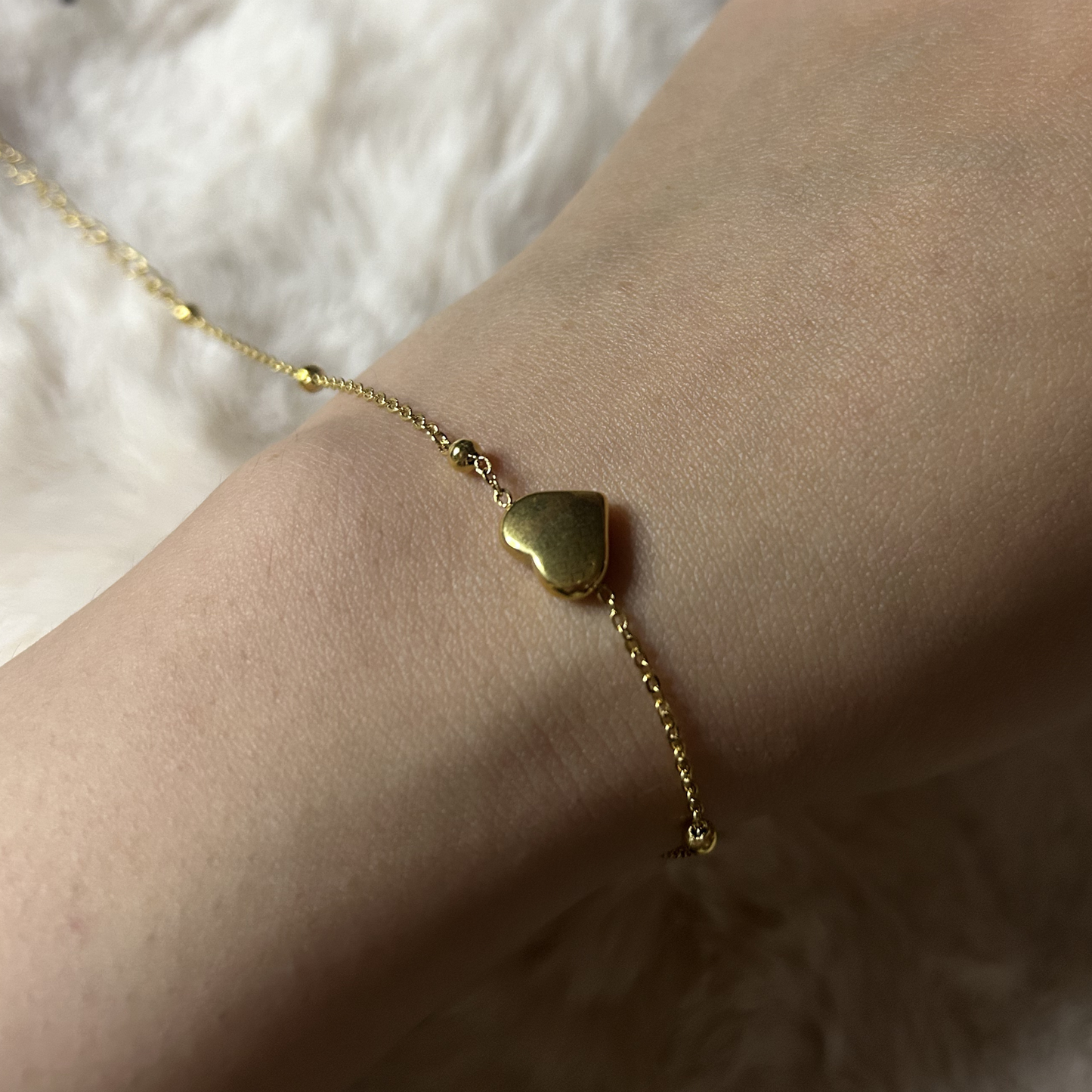 The "Adore" Petite Heart Bracelet