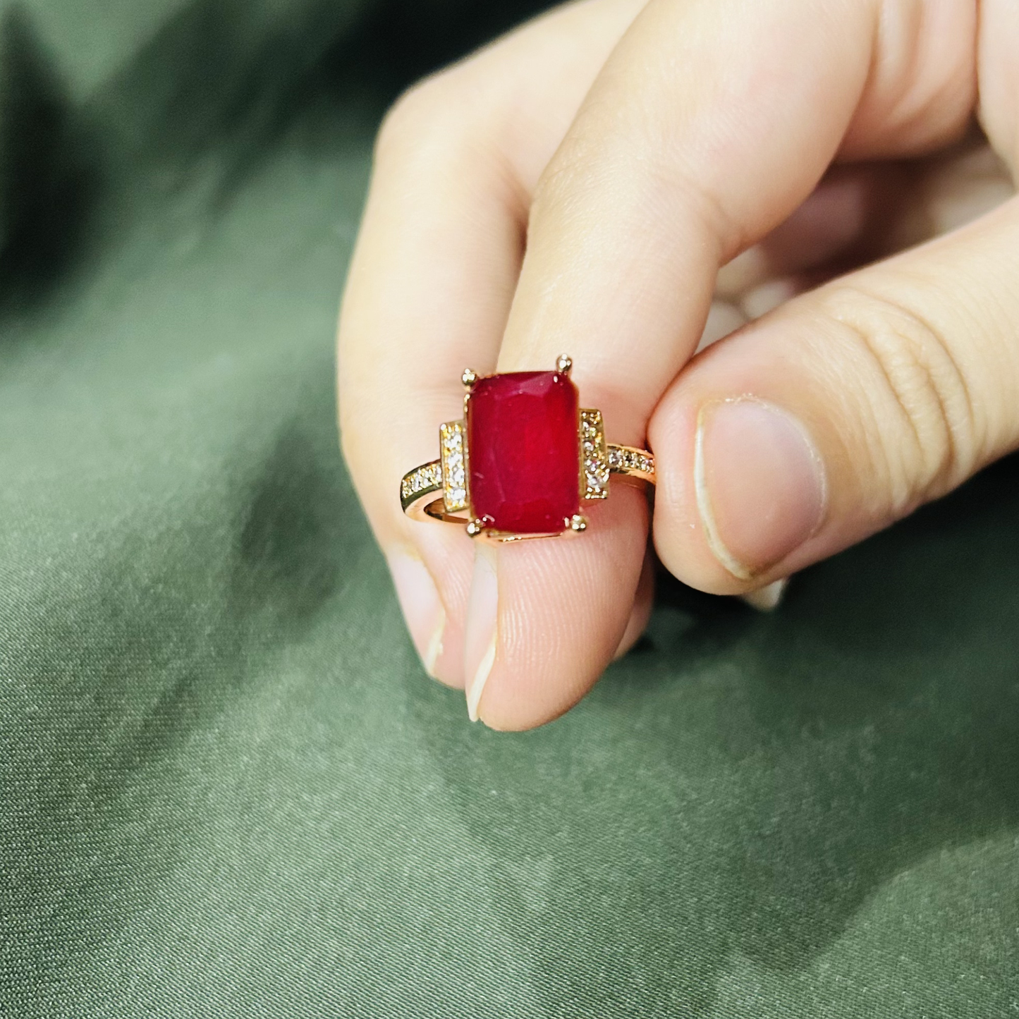 Emerald Cut Ring