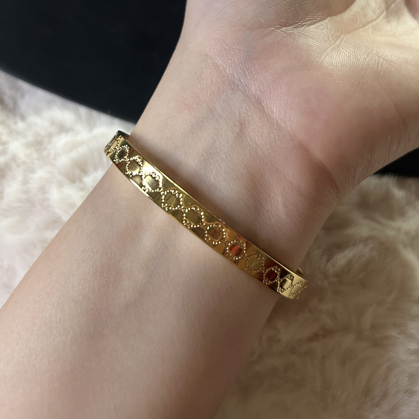 Web Stripe Bangle
