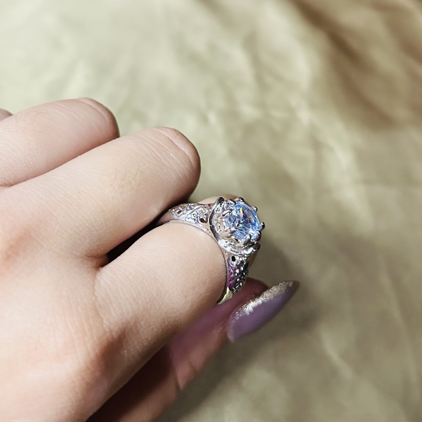 "Taj" Filigree Solitaire