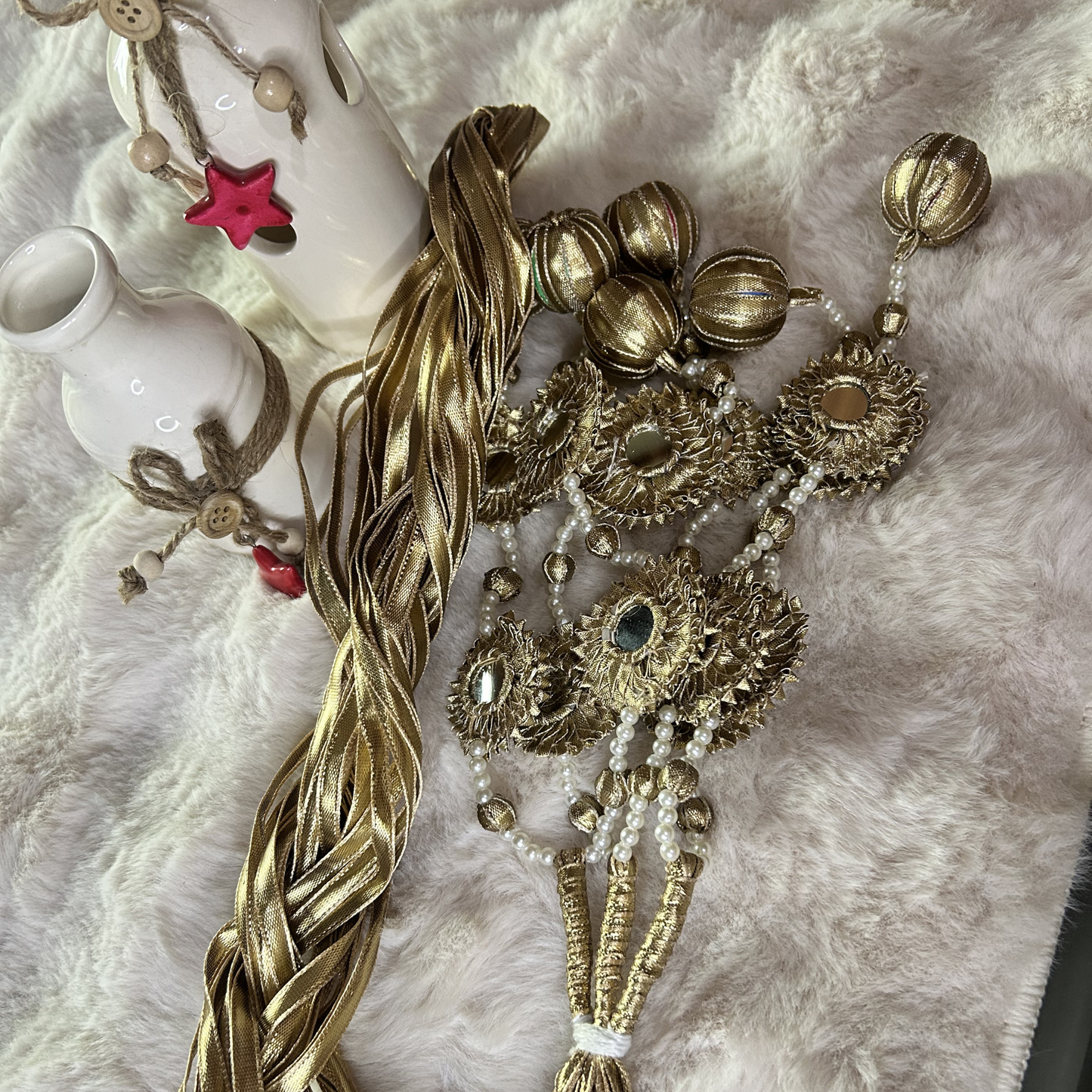 Royal Gilded Sun & Mirror Paranda