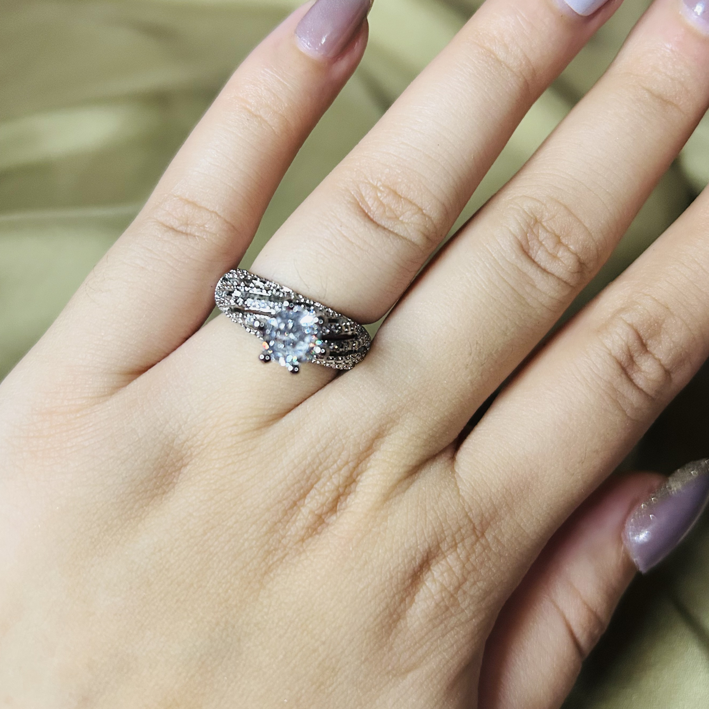 "Noor-e-Jahan" Statement Ring