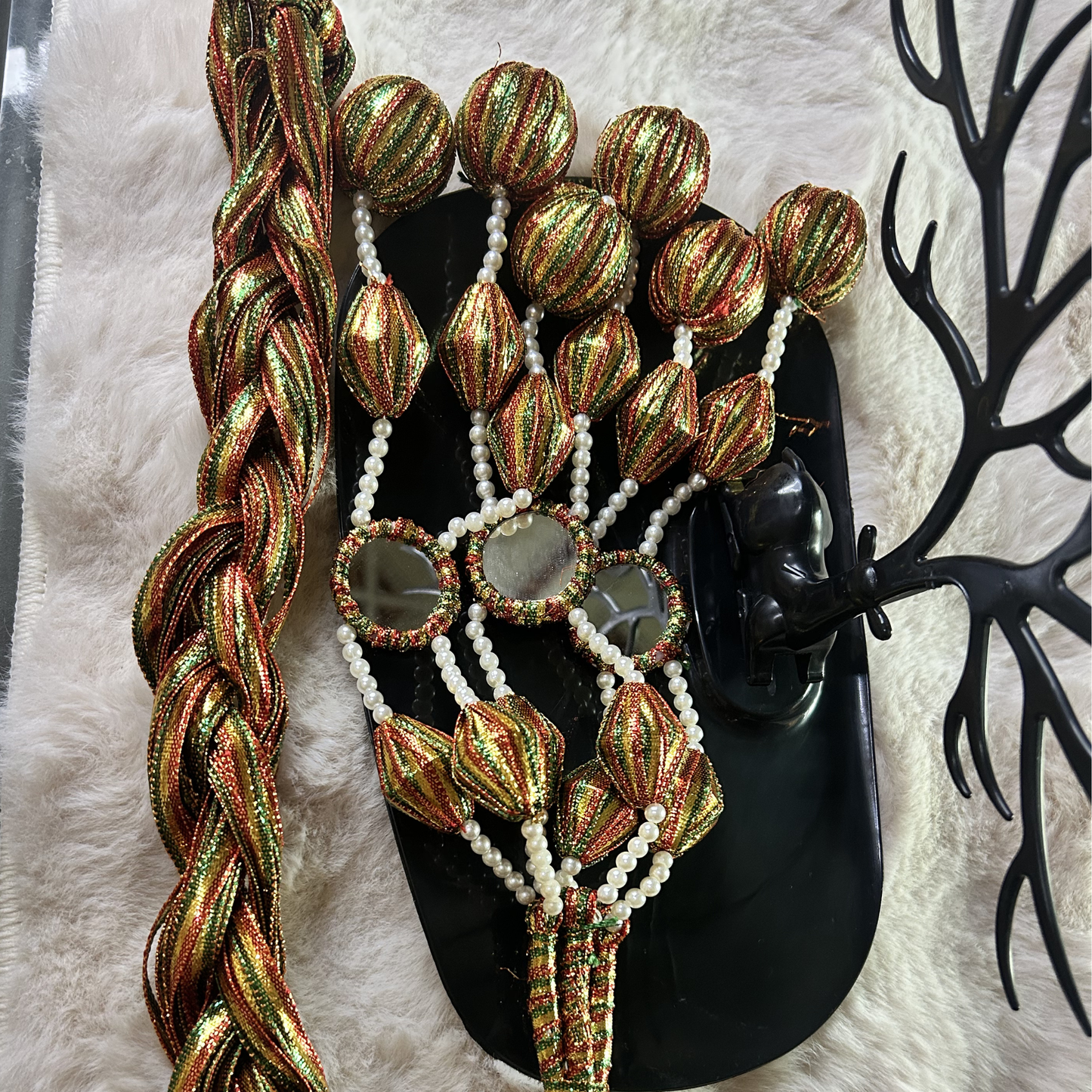 Gota Patti & Mirror Work Paranda