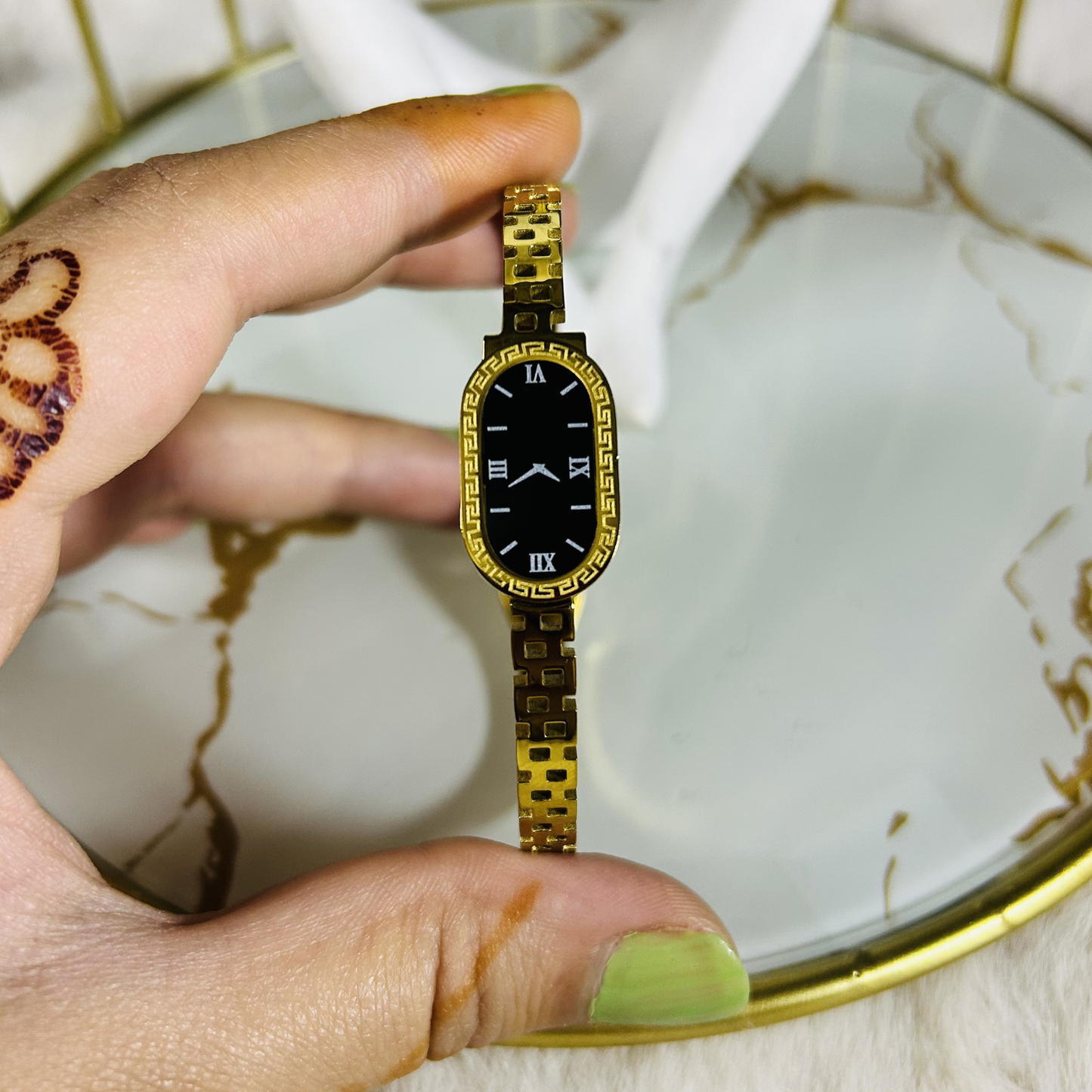 Vintage Muse Roman Numeral Bracelet