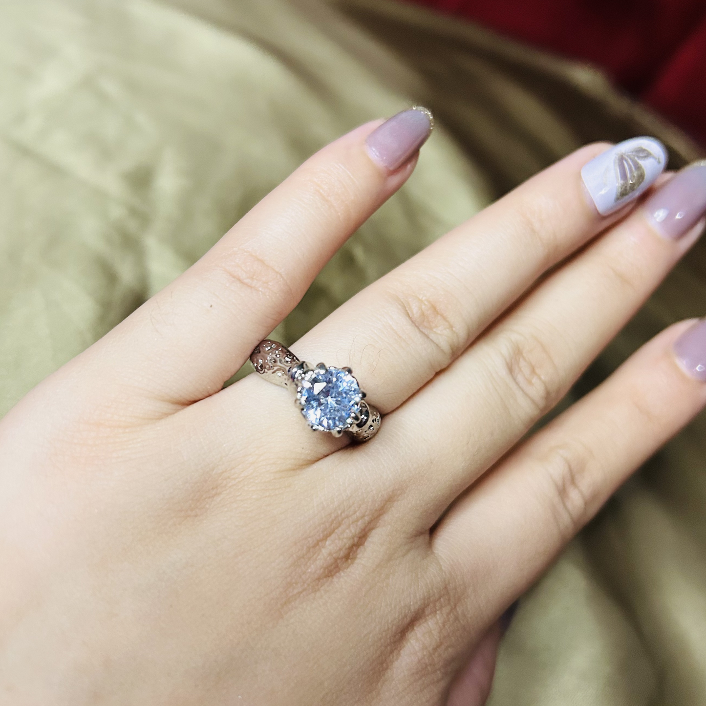 "Taj" Filigree Solitaire