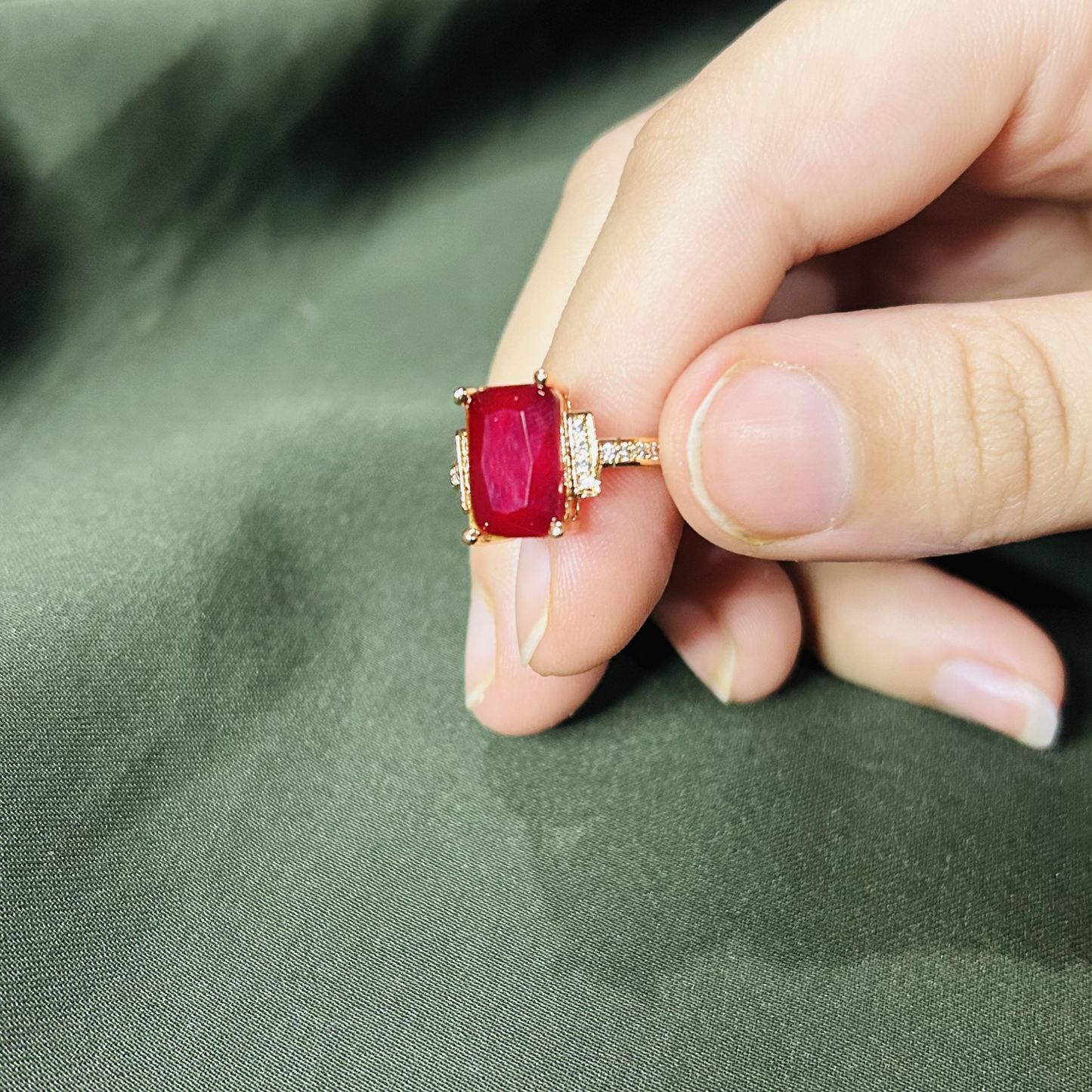 Emerald Cut Ring