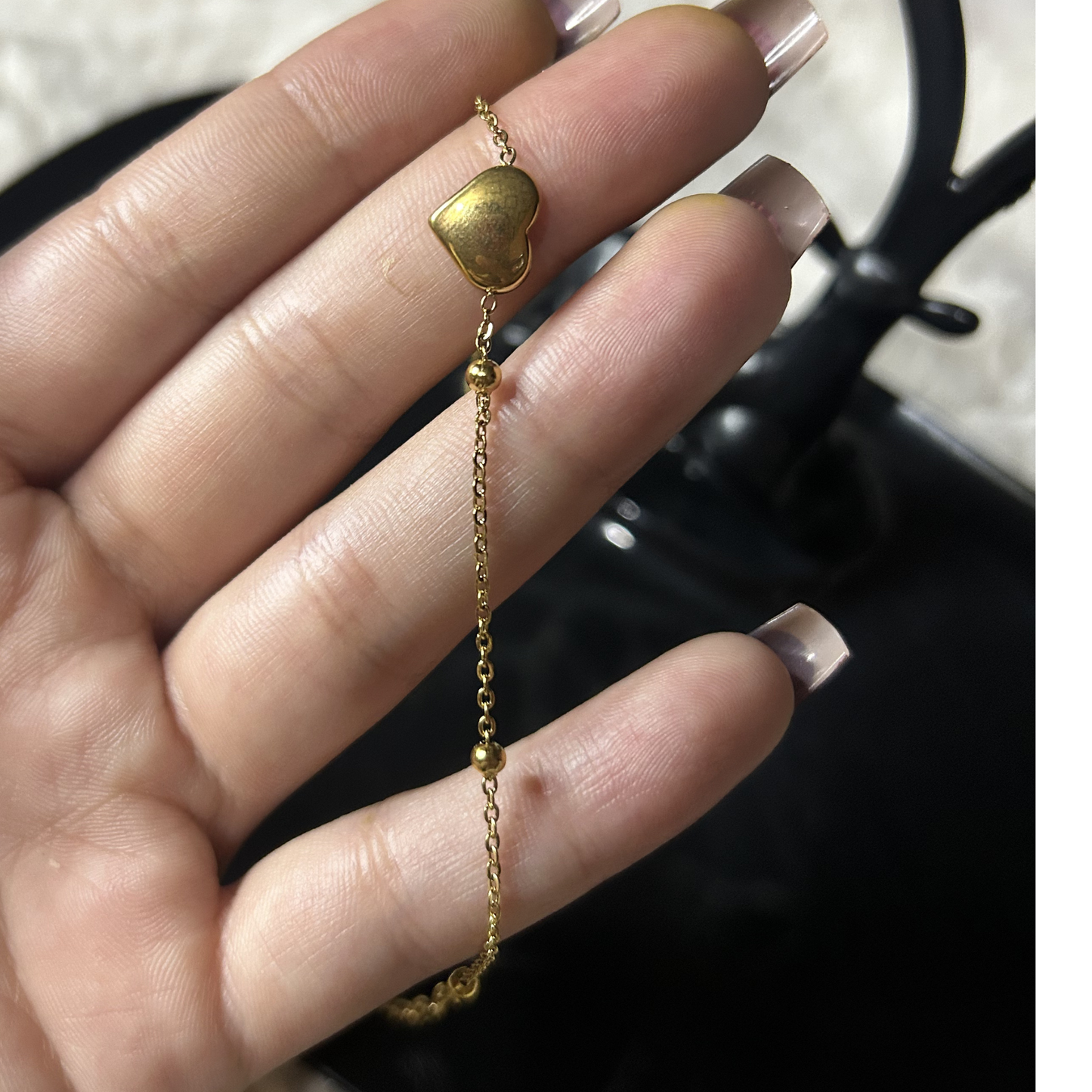 The "Adore" Petite Heart Bracelet
