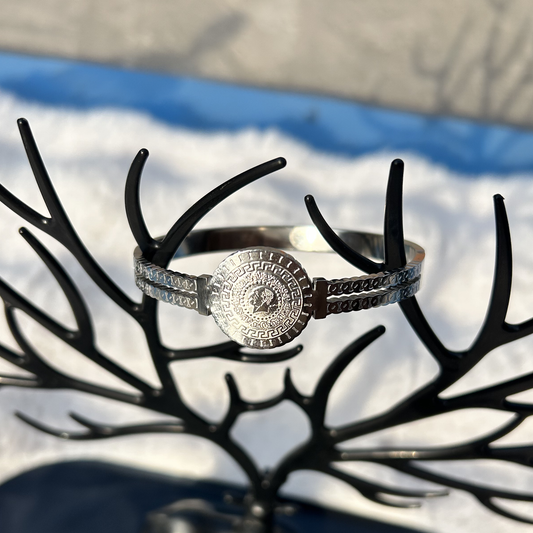 The Empress Coin Bangle (Standard Size)