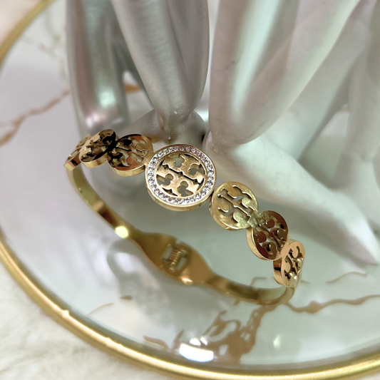 The Medallion Halo Bracelet (Standard Size)