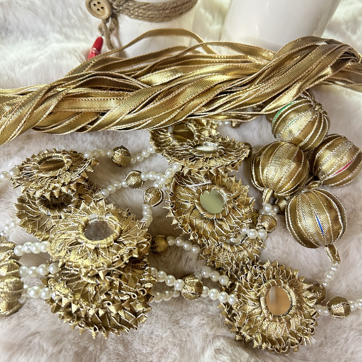 Royal Gilded Sun & Mirror Paranda