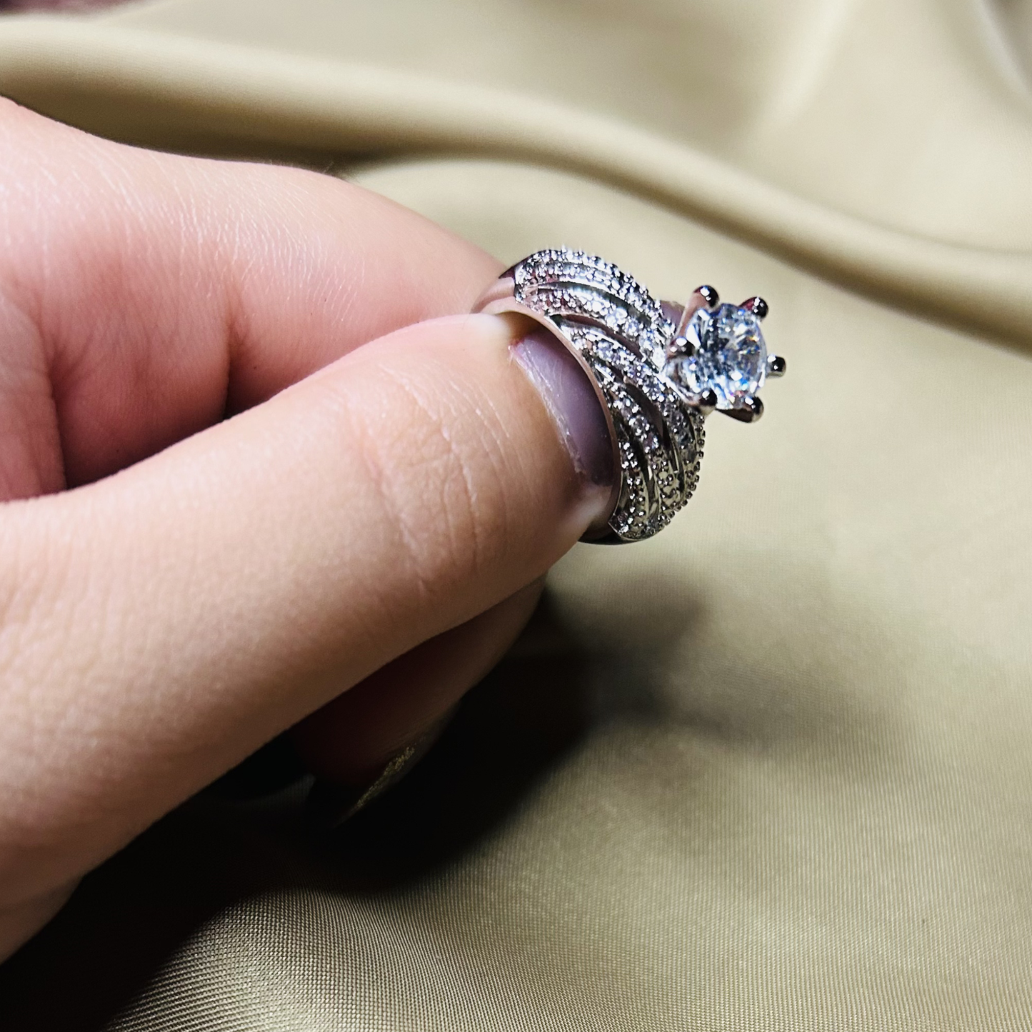 "Noor-e-Jahan" Statement Ring